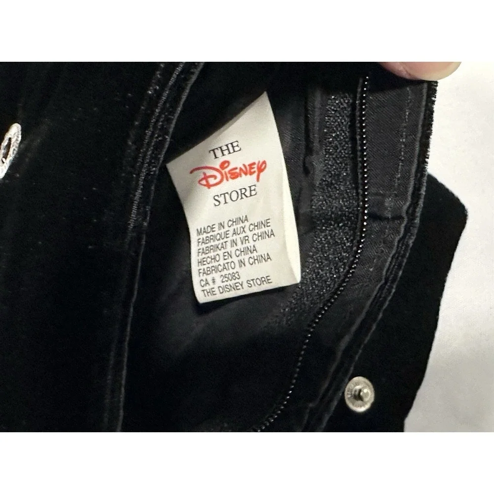 Black Disney Store Purse‎ With Mickey Mouse Accent EUC